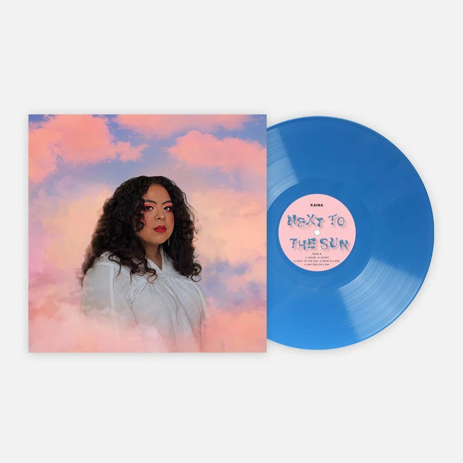 Kaina - Next to the Sun Opaque Blue Colored Vinyl LP Record