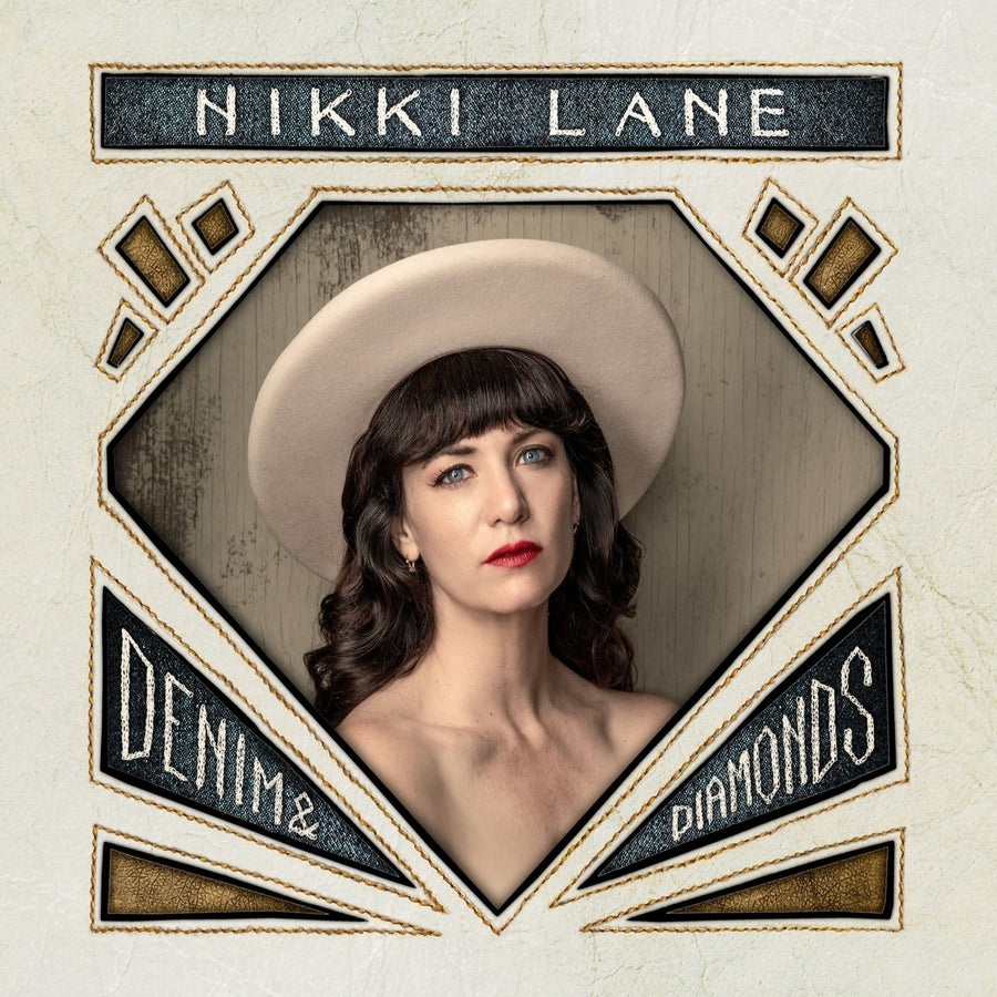 Nikki Lane - Denim & Diamonds Exclusive Limited Edition Red Color Vinyl LP Record