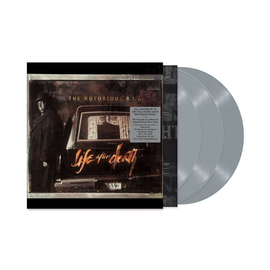 Notorious B.I.G - Life After Death Exclusive Limited Edition Silver Color Vinyl 3x LP Record