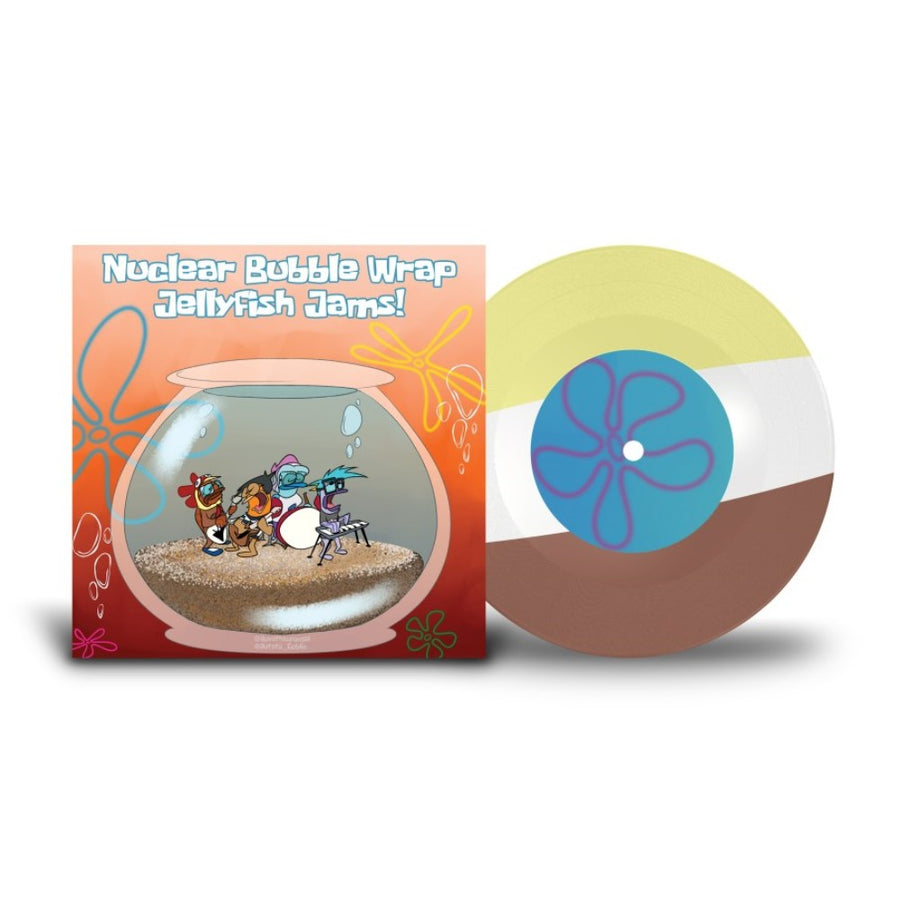 Nuclear Bubble Wrap - Jellyfish Jams! Exclusive Limited Edition Yellow/White & Brown Striped Color 7