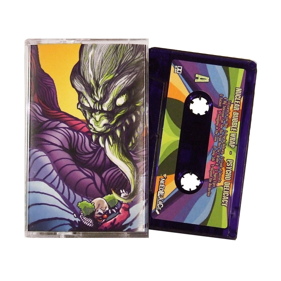 Nuclear Bubble Wrap - Psycho Delicacy Exclusive Limited Edition Translucent Purple Cassette