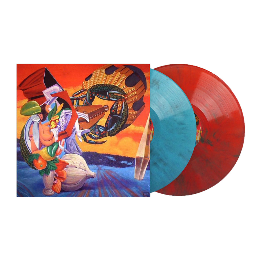 The Mars Volta - Octahedron Exclusive Sky Blue & Red Marble Vinyl 2x LP Record [Club Edition]