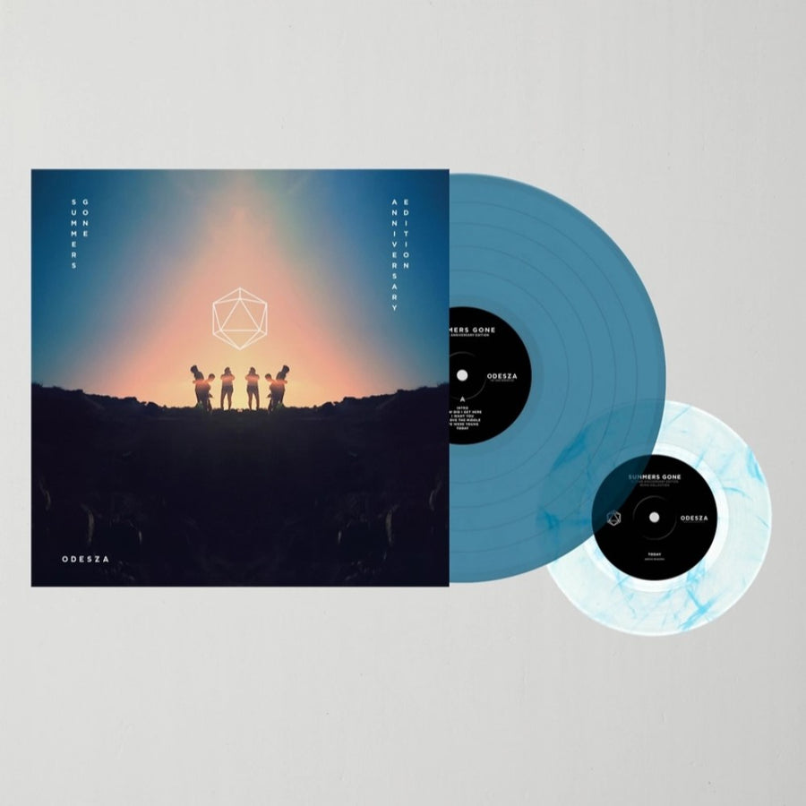 Odesza - Summer's Gone 10 Year Anniversary Exclusive Blue/Blue Marble Color Vinyl LP Limited Edition #3000 Copies