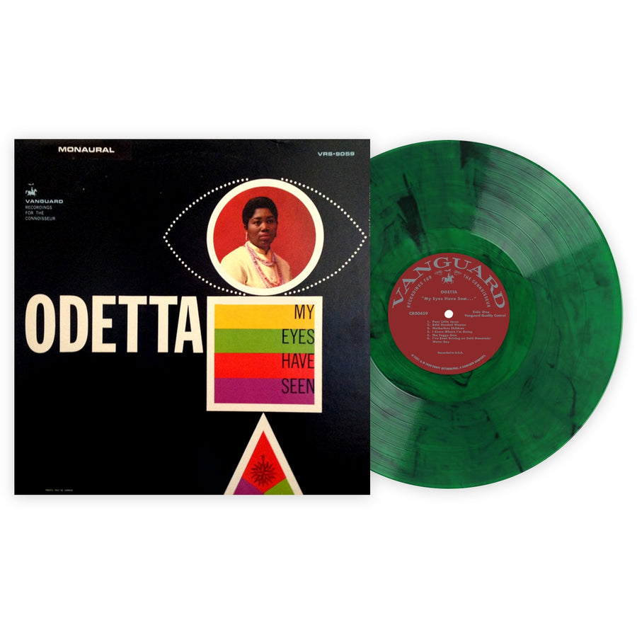 Odetta - My Eyes Have Seen (1959) Story of Vanguard VMP Anthology Green Smoke Marbled Colored Vinyl LP
