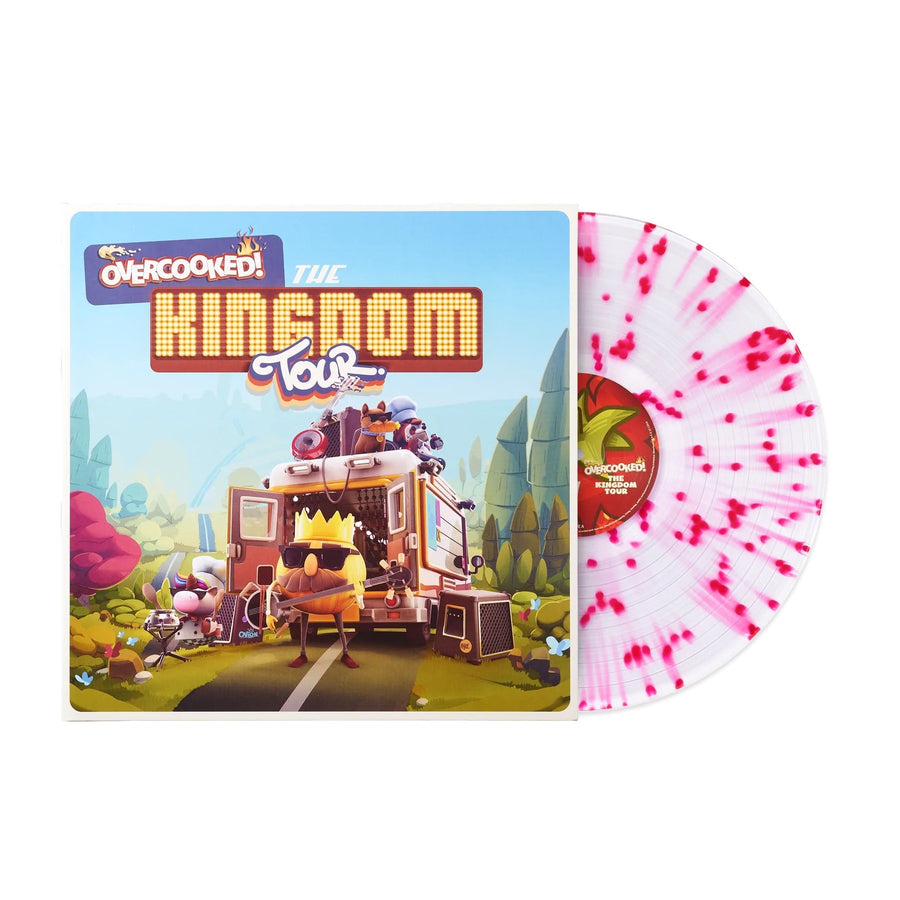 Overcooked! - The Kingdom Tour Exclusive Limited Edition Tomato Splatter Color Vinyl LP Record