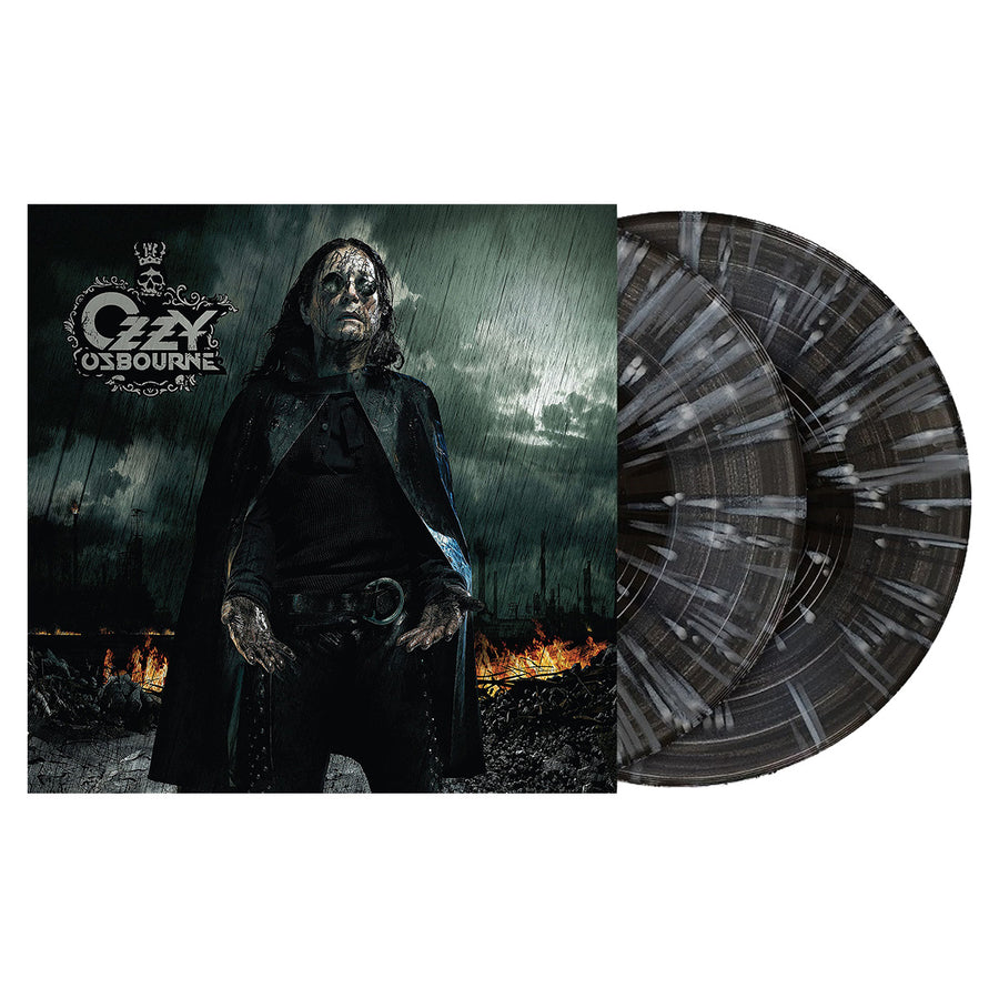Ozzy Osbourne - Black Rain Exclusive Black Ice Vinyl with White & Silver Splatter Color Vinyl 2x LP