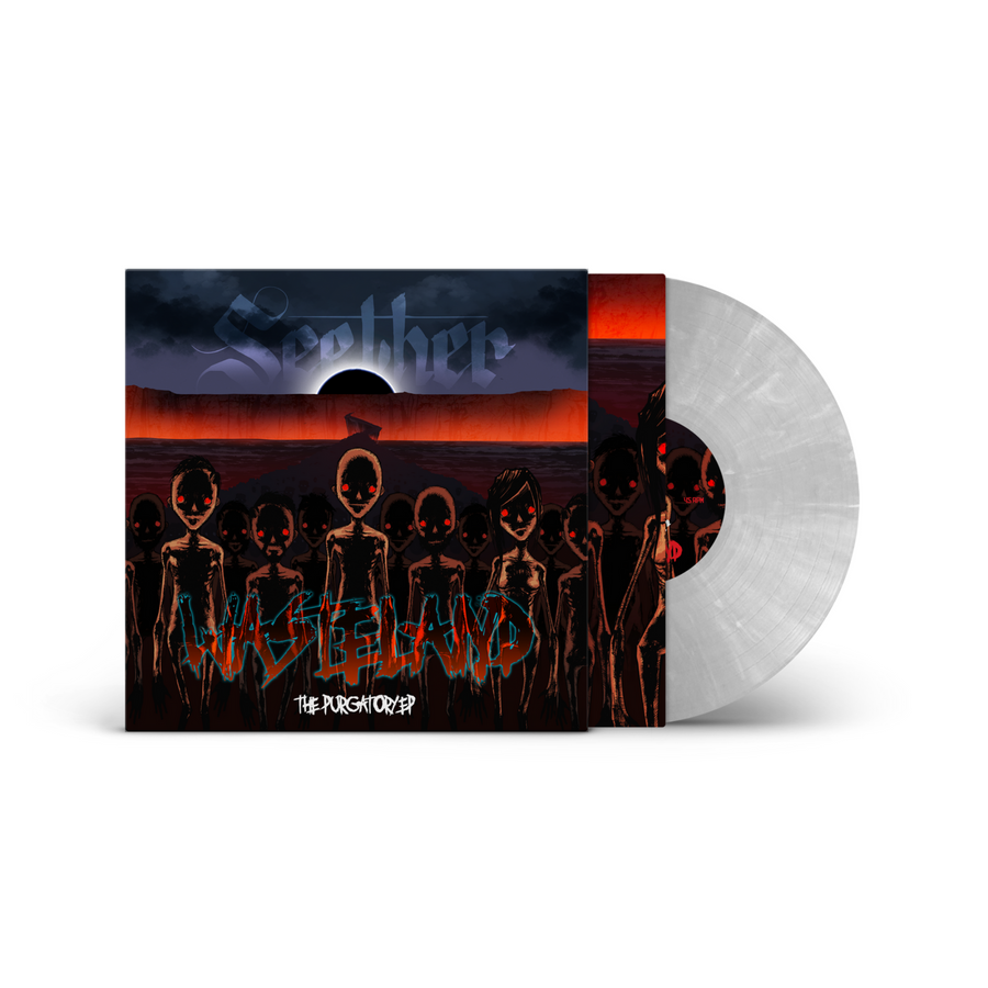 Seether - Wasteland, The Purgatory EP Clear with Smoky White Swirl Vinyl LP Limited Edition #1000 Copies
