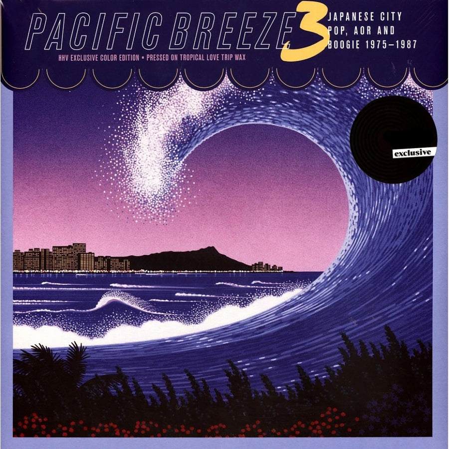 Pacific Breeze Volume 3 Japanese City Pop, AOR & Boogie 1975-1987 Exclusive Tropical Love Trip Color Vinyl 2x LP Limited Edition #500 Copies