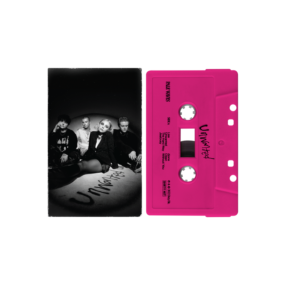 Pale Waves - Unwanted Exclusive Limited Edition Hot Pink Color Cassette