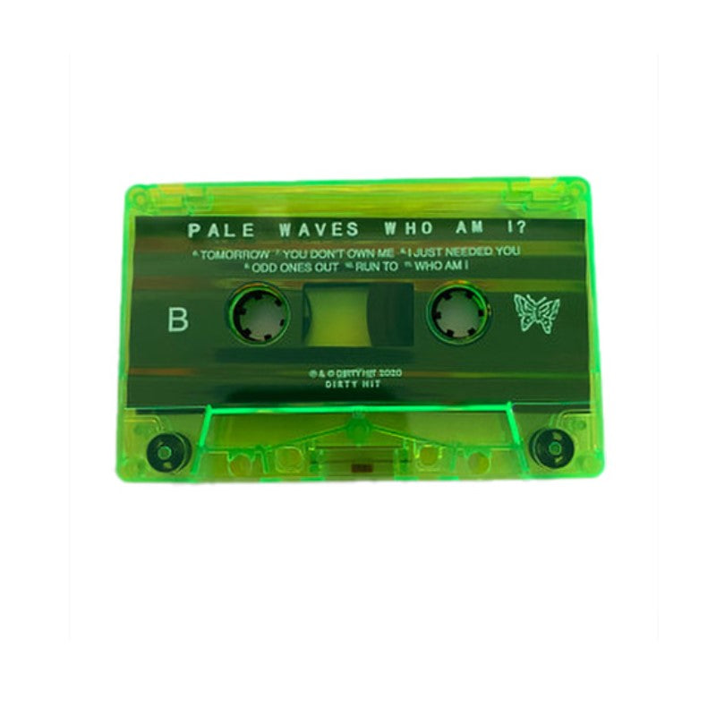 Pale Waves - Who Am I? Exclusive Limited Edition Green Fluorescent Color Cassette