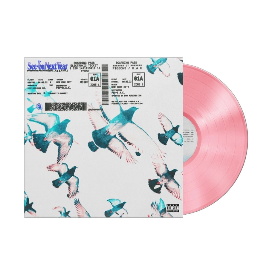 Pigeons & Planes - See You Next Year Exclusive Baby Pink Color Vinyl LP Limited Edition #300 Copies
