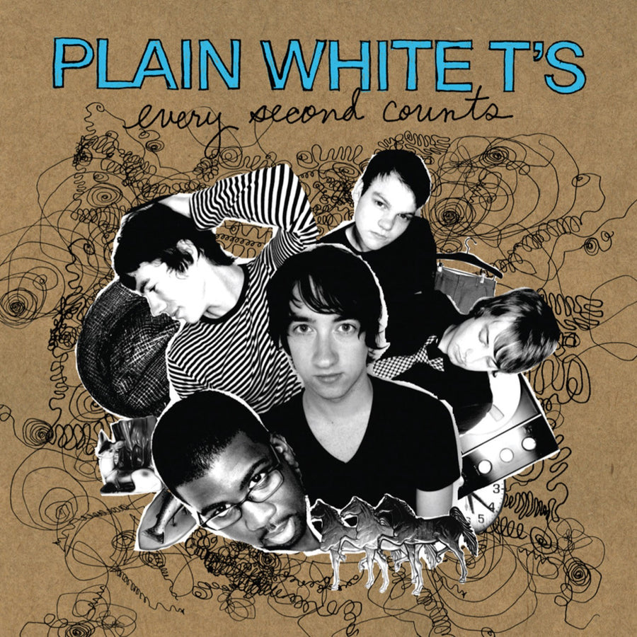 Plain White Ts - Every Second Counts Exclusive Sky Blue Color Vinyl LP Limited Edition #3000 Copies