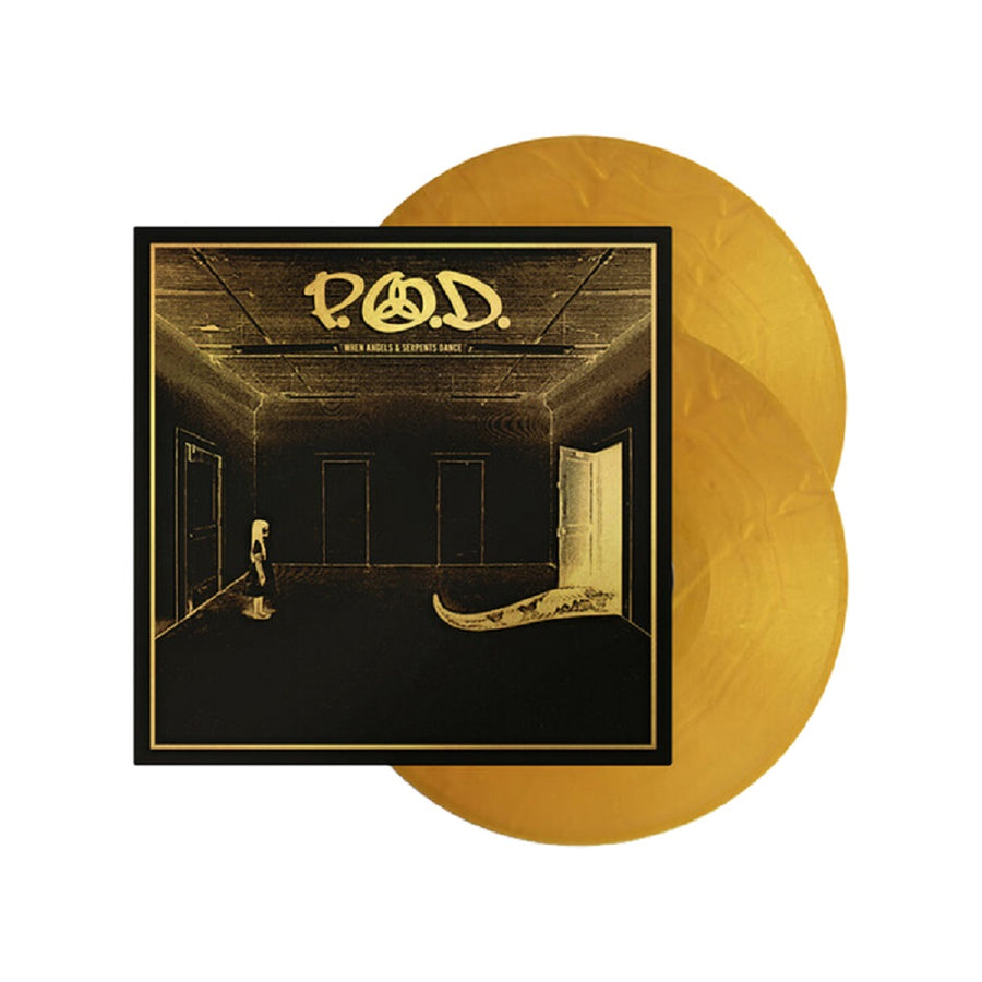 P.O.D. -  When Angels & Serpents Dance Exclusive Limited Edition Gold Vinyl Record
