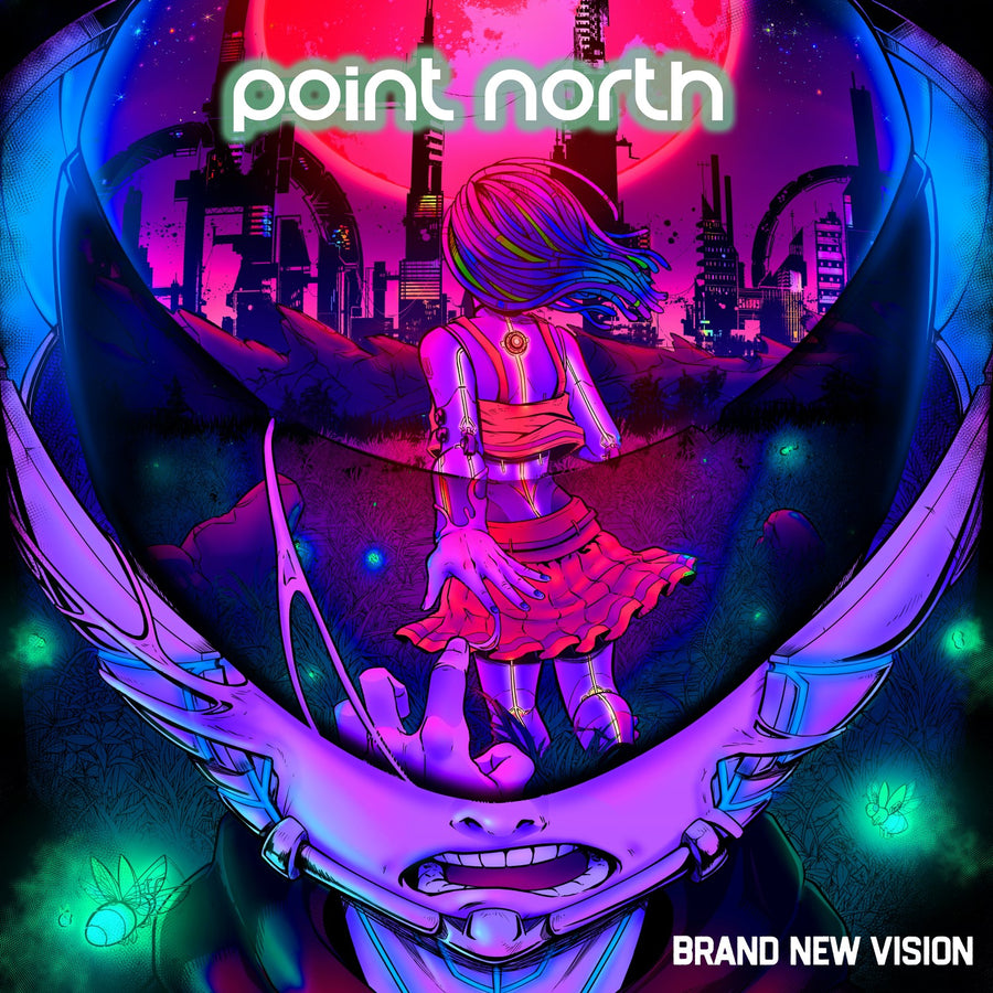 Point North - Brand New Vision Exclusive Limited Edition Purple/Pink Swirl Color Vinyl LP Record