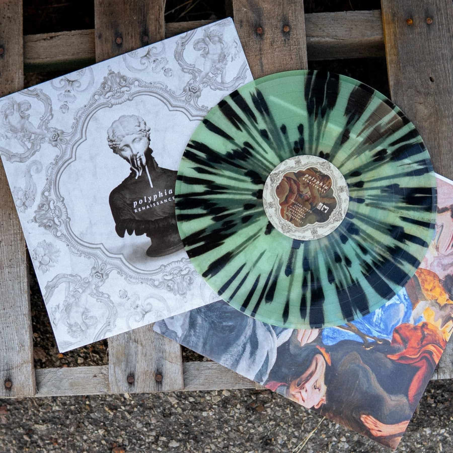 Polyphia - Renaissance Exclusive Coke Clear Splatter Vinyl LP #800 ...