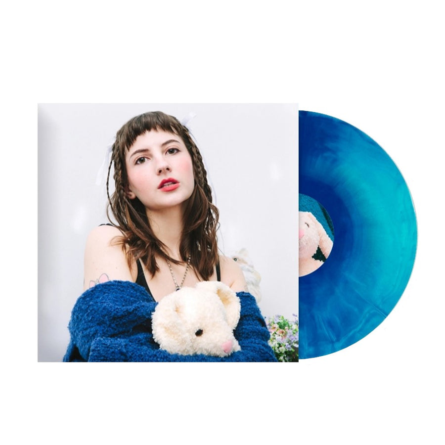 PONY - Velveteen Exclusive White/Blue Jay Galaxy Color Vinyl LP Limited Edition #300 Copies