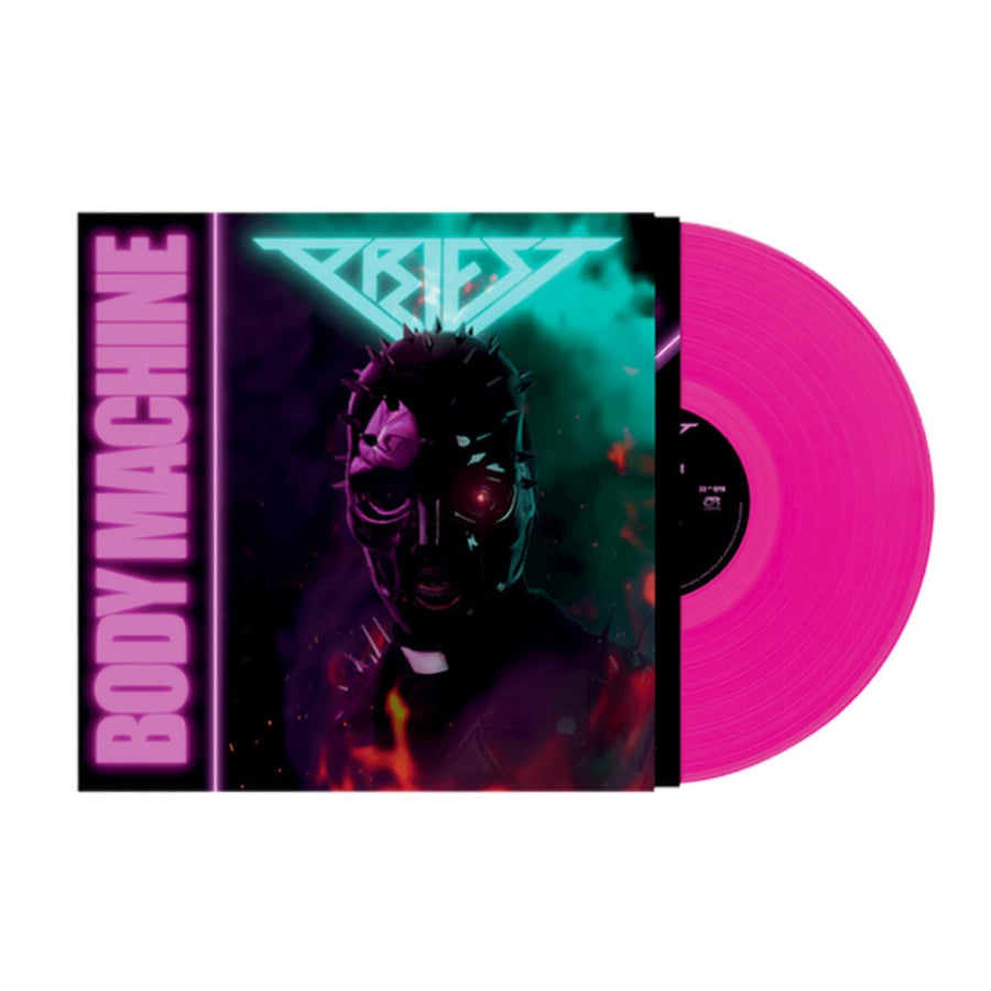 Priest - Body Machine Exclusive Limited Edition Pink Color Vinyl LP Record