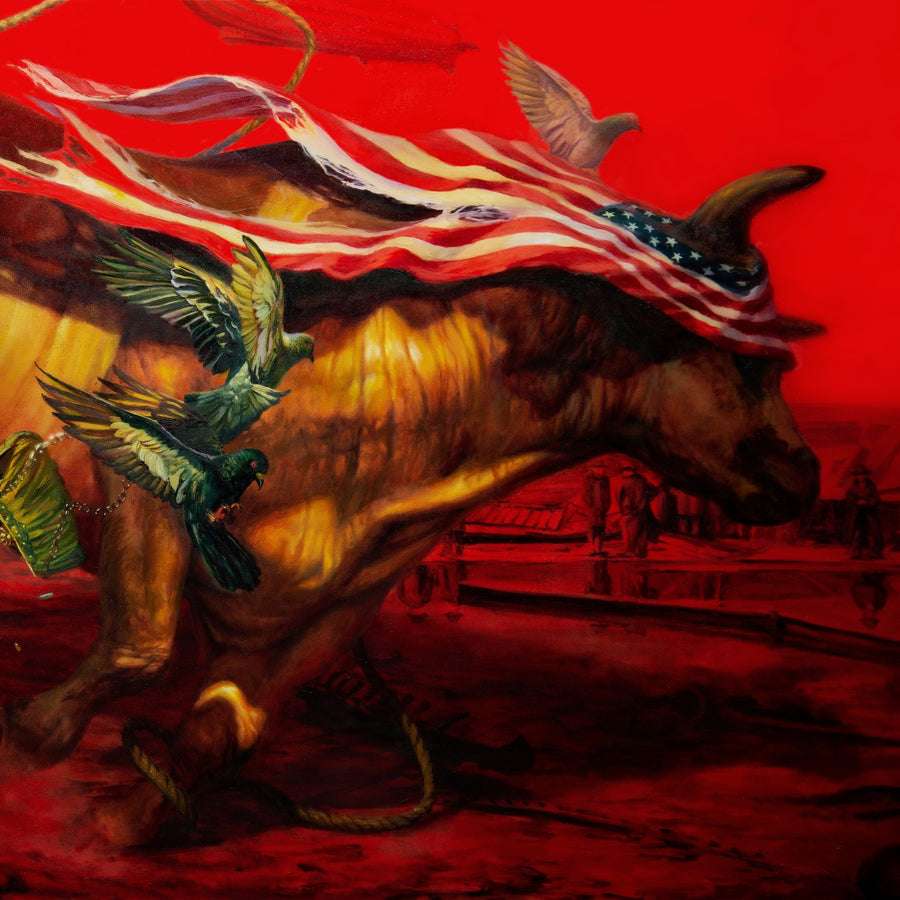 Protest The Hero - Palimpsest Exclusive Red/Gold Nugget Half Heavy Apple Red/Ultra Clear Splatter Color Vinyl 2x LP Limited Edition #1000 Copies