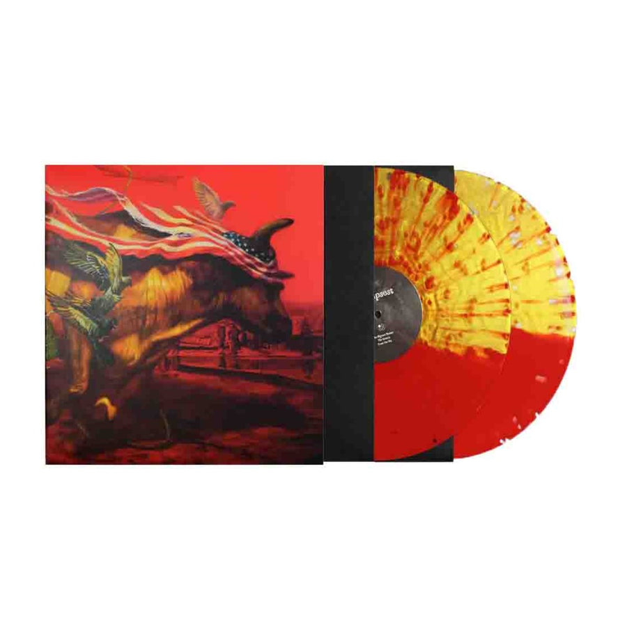 Protest The Hero - Palimpsest Exclusive Red/Gold Nugget Half Heavy Apple Red/Ultra Clear Splatter Color Vinyl 2x LP Limited Edition #1000 Copies