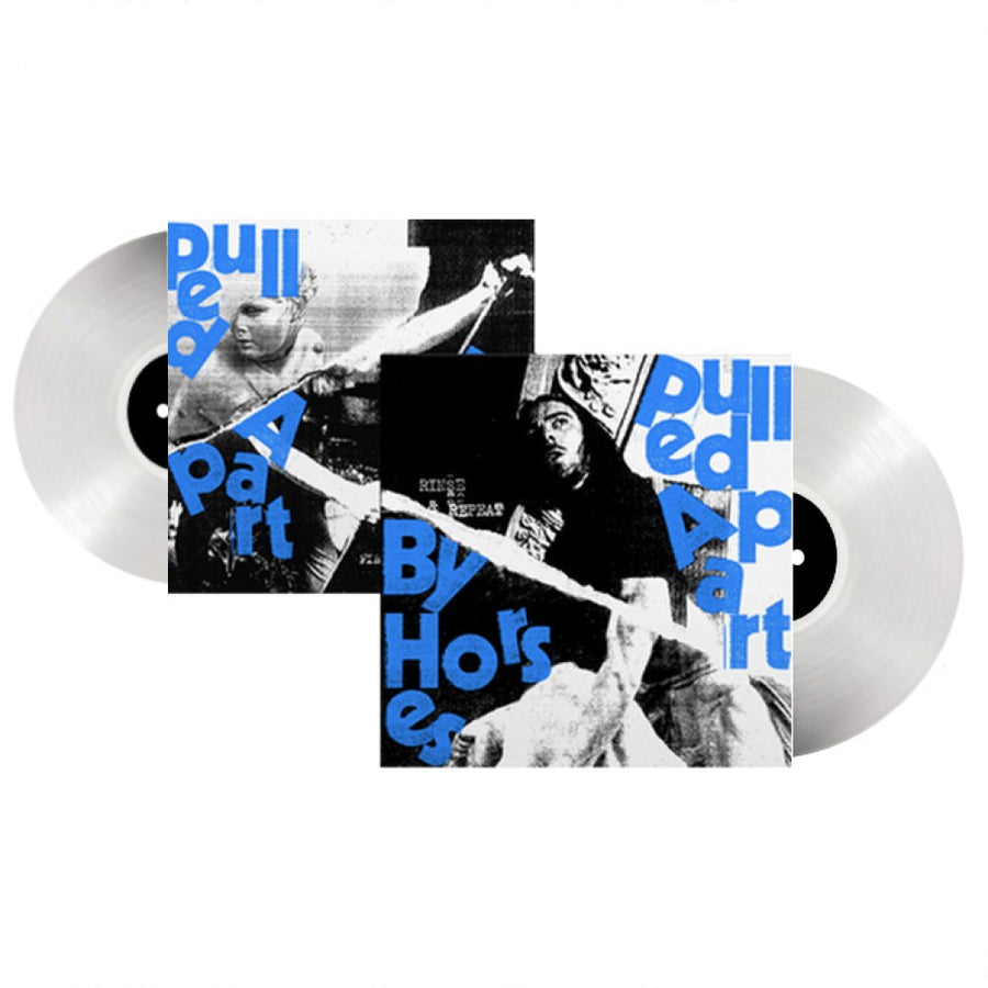 Pulled Apart by Horses - Rinse and Repeat/First World Problems Exclusive Clear Vinyl LP Limited Edition #100 Copies