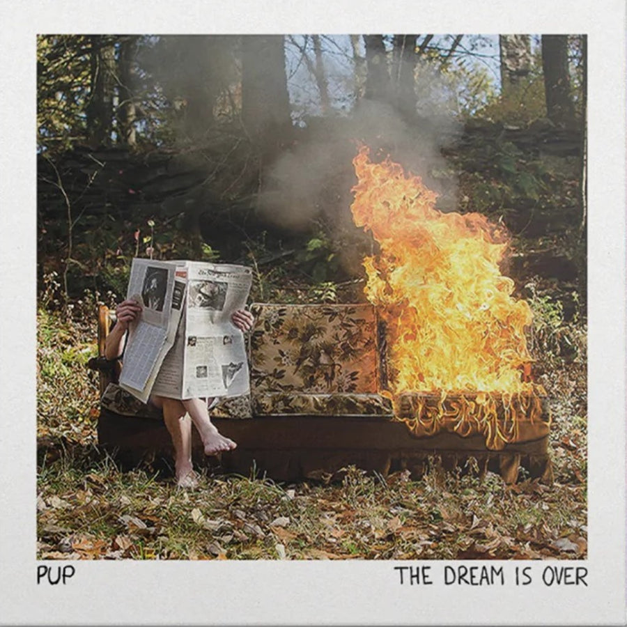 Pup - The Dream Is Over Exclusive Limited Edition Baby Pink in Deep Purple Color Vinyl LP Record