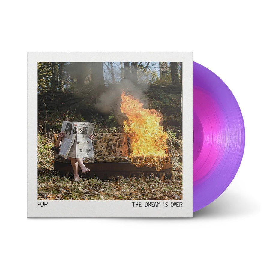 Pup - The Dream Is Over Exclusive Limited Edition Baby Pink in Deep Purple Color Vinyl LP Record