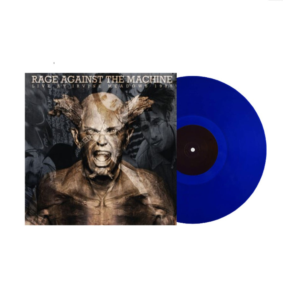 Rage Against The Machine - Irvine Meadow June '95 Exclusive Limited Edition Blue Color Vinyl LP Record