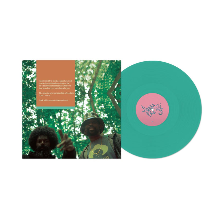 Raw Poetic - Laminated Skies Exclusive Spearmint Green Color Vinyl LP Limited Edition #100 Copies