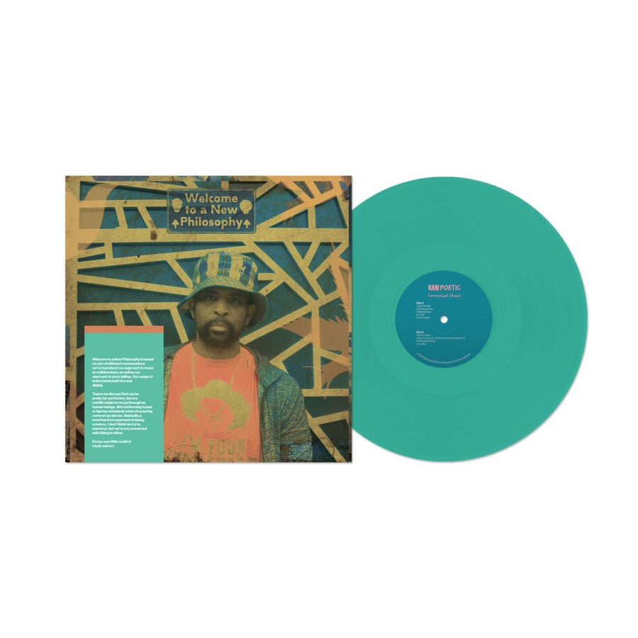 Raw Poetic - Laminated Skies Exclusive Spearmint Green Color Vinyl LP Limited Edition #100 Copies