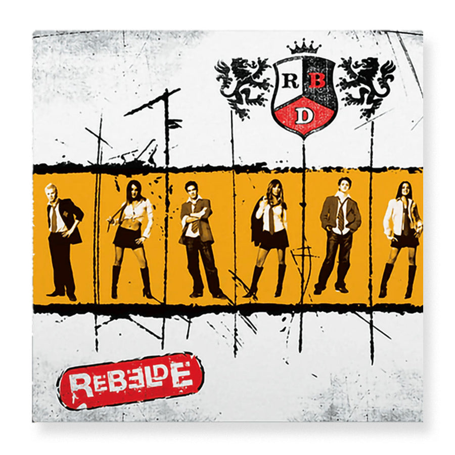 RBD - Rebelde Exclusive Limited Edition White Colored Vinyl LP Record