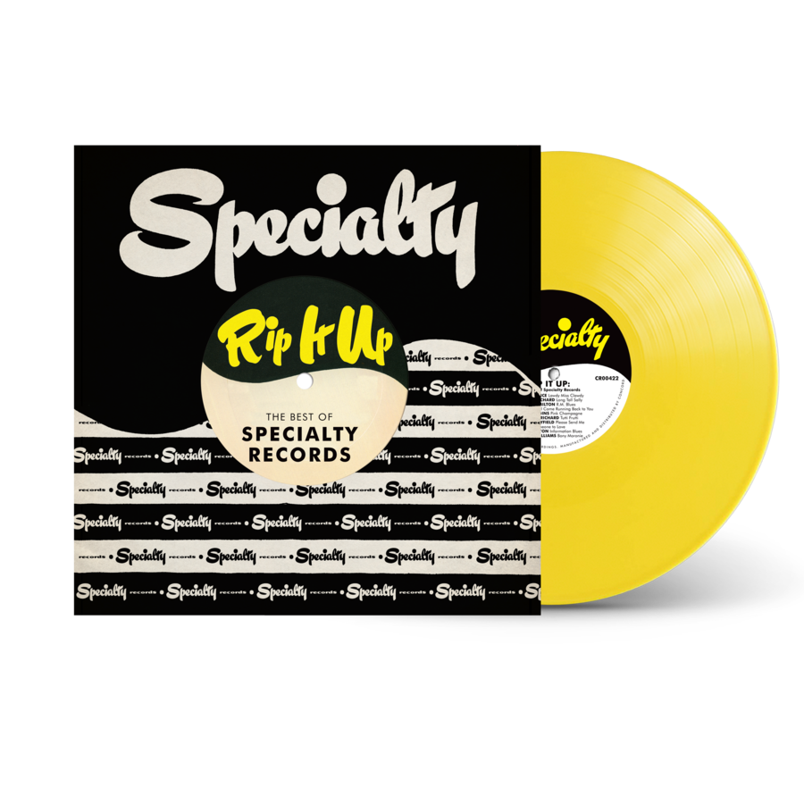 Rip It Up The Best Of Specialty Records Exclusive Limited Yellow LP Vinyl Record