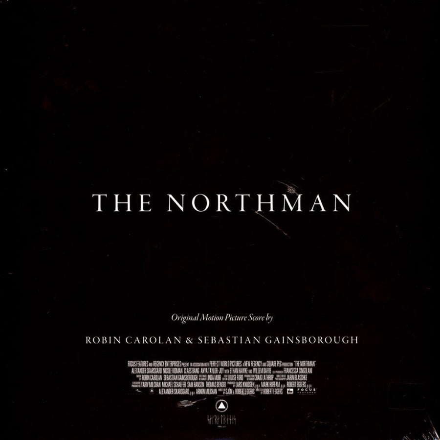 Robin Carolan & Sebastian Gainsborough - The Northman Exclusive Limited Edition Gold Color Vinyl 2x LP Record