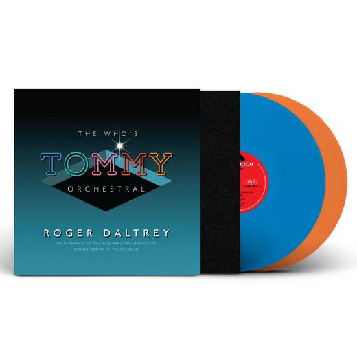 Roger Daltrey - Who'S Tommy Orchestral Exclusive Limited Edition Opaque Blue And Orange Vinyl LP