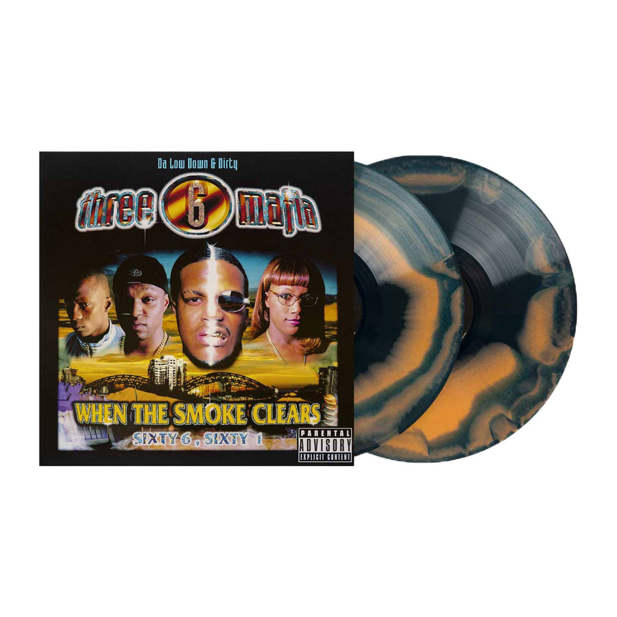 Three 6 Mafia - When the Smoke Clears Sixty 6, Sixty 1 Exclusive Orange Mound 2x LP Vinyl Club [Club Edition]