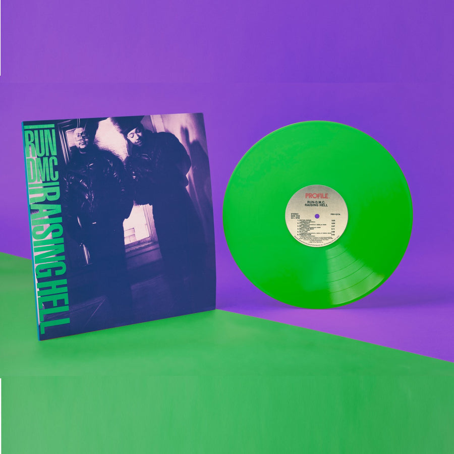 RUN-D.M.C. - Raising Hell Exclusive Limited Club Edition Neon Green Color Vinyl LP Record