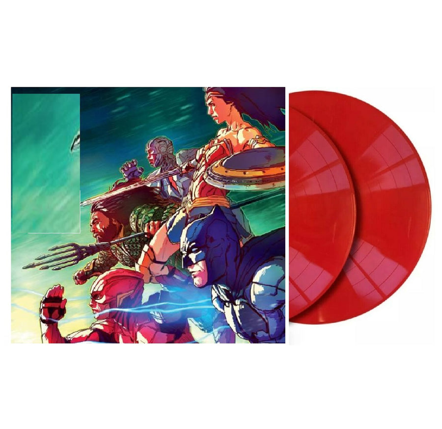 Danny Elfman - Justice League Exclusive Limited Flash Edition Red Vinyl 2xLP Record