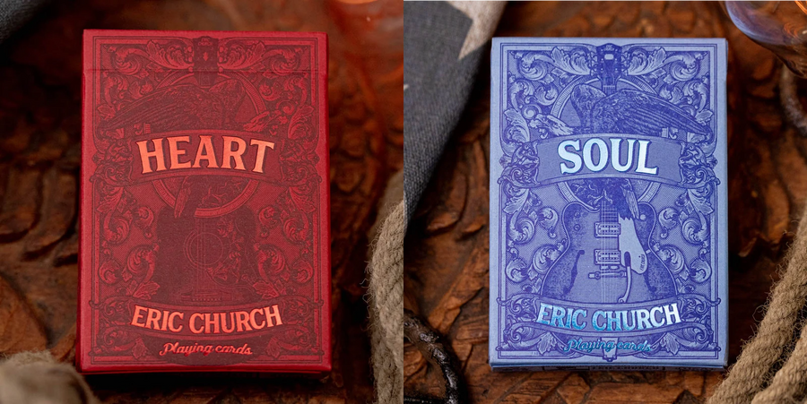 Eric Church - Exclusive Custom Choir Club Only Heart & Soul Playing Card Deck Set