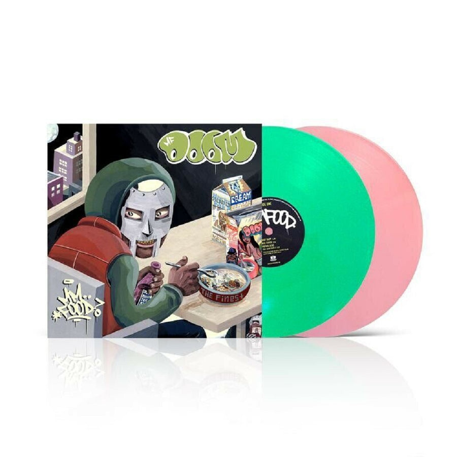 MF Doom - MM..Food Pink & Green 2x LP Colored Vinyl Record