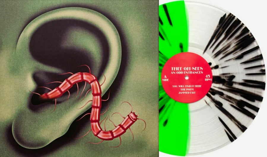 Thee Oh Sees - An Odd Entrances Exclusive Limited Edition Neon Green Clear Black Splatter Vinyl