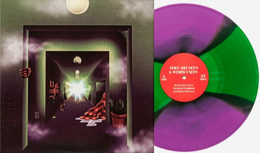 Thee Oh Sees - A Weird Exits Exclusive Green Purple Butterfly Color Vinyl Limited Edition 2LP