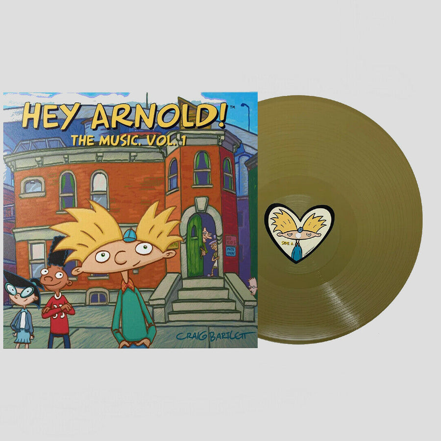 Jim Lang - Hey Arnold! The Music, Vol. 1 Exclusive Limited Edition Golden Locket Vinyl LP Record