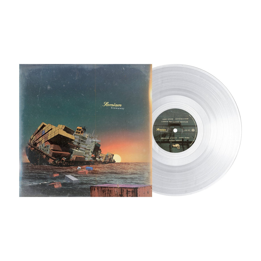 Samiam - Stowaway Exclusive Ultra Clear Color Vinyl LP Limited Edition #1000 Copies