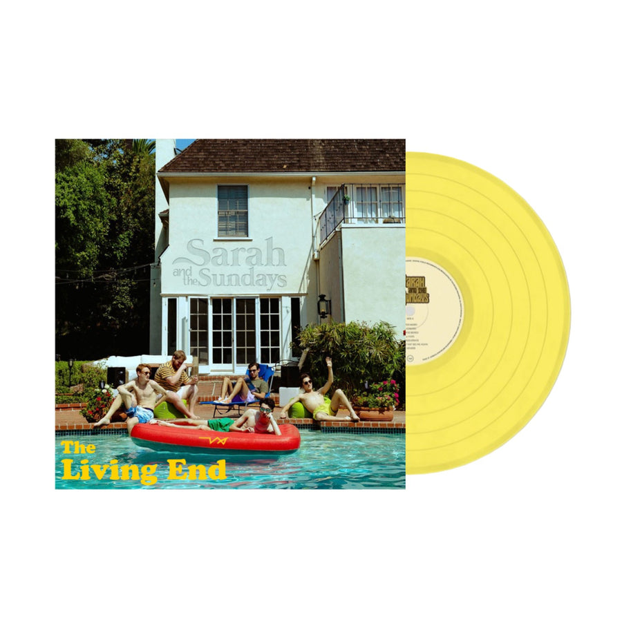 Sarah And The Sundays - The Living End Exclusive Limited Edition Yellow Color Vinyl LP Record