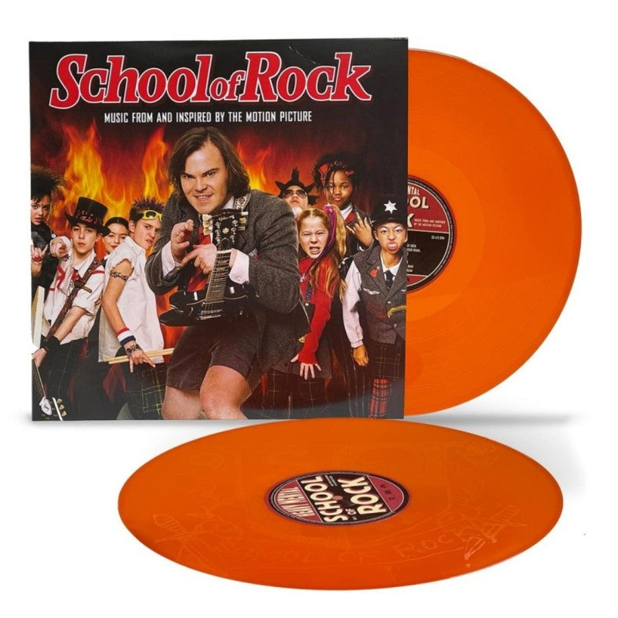 Various Artists - School Of Rock OST Exclusive Limited Edition Orange Vinyl 2x LP Record