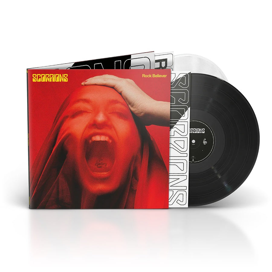Scorpions - Rock Believer Exclusive Black White Deluxe 2x LP Color Vinyl