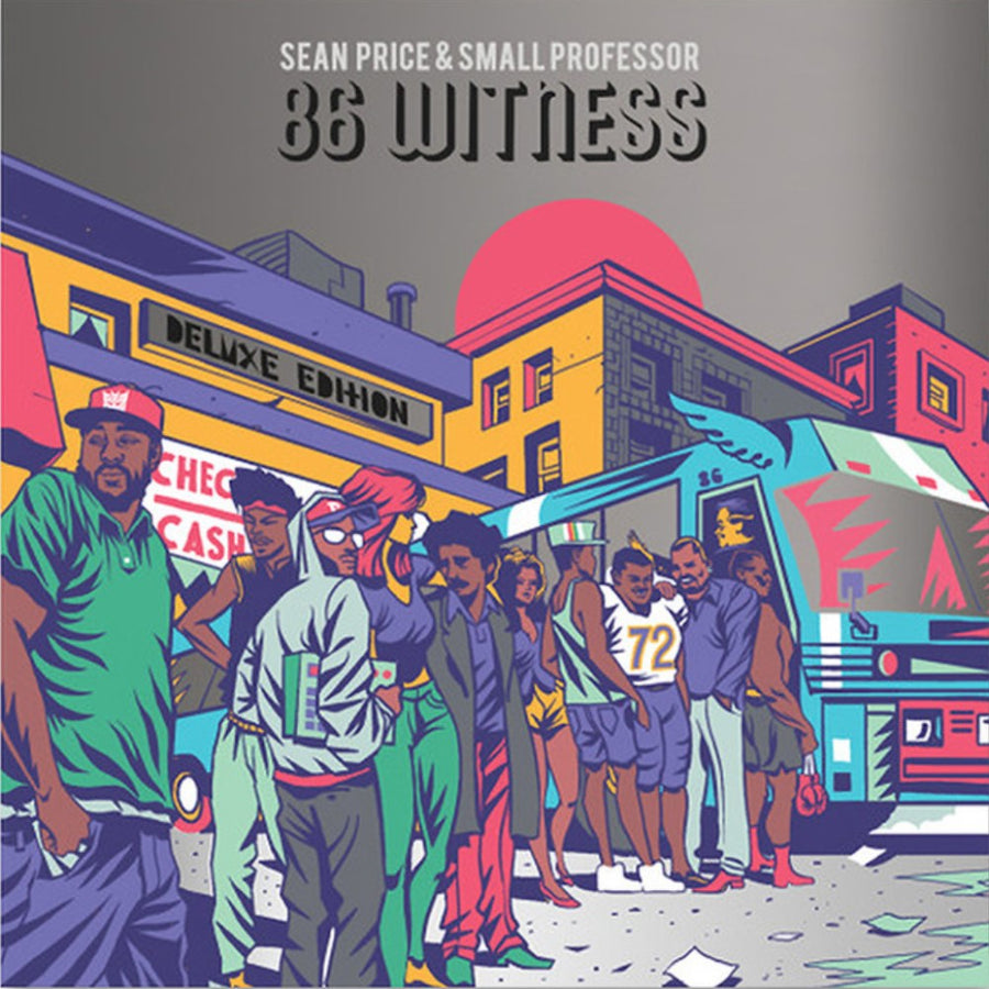 Sean Price & Small Professor - 86 Witness Exclusive Silver Color Vinyl 2x LP Limited Edition #300 Copies