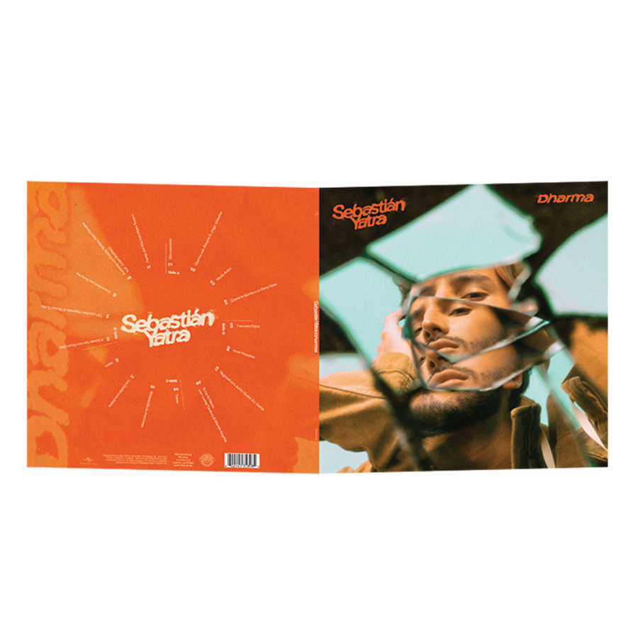 Sebastian Yatra - Dharma Limited Edition Translucent Green/Clear Color Vinyl 2x LP Record