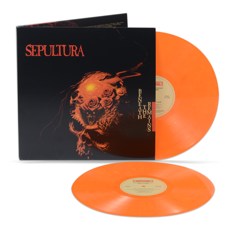 Sepultura - Beneath The Remains Deluxe Edition (2Lp) Orange Colored Vinyl Album