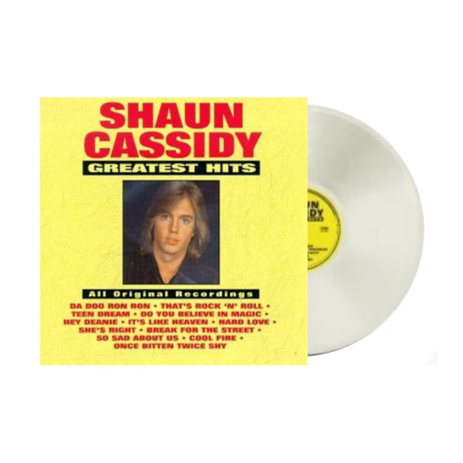Shaun Cassidy - Greatest Hits Exclusive Limited Edition Translucent Color Vinyl LP Record
