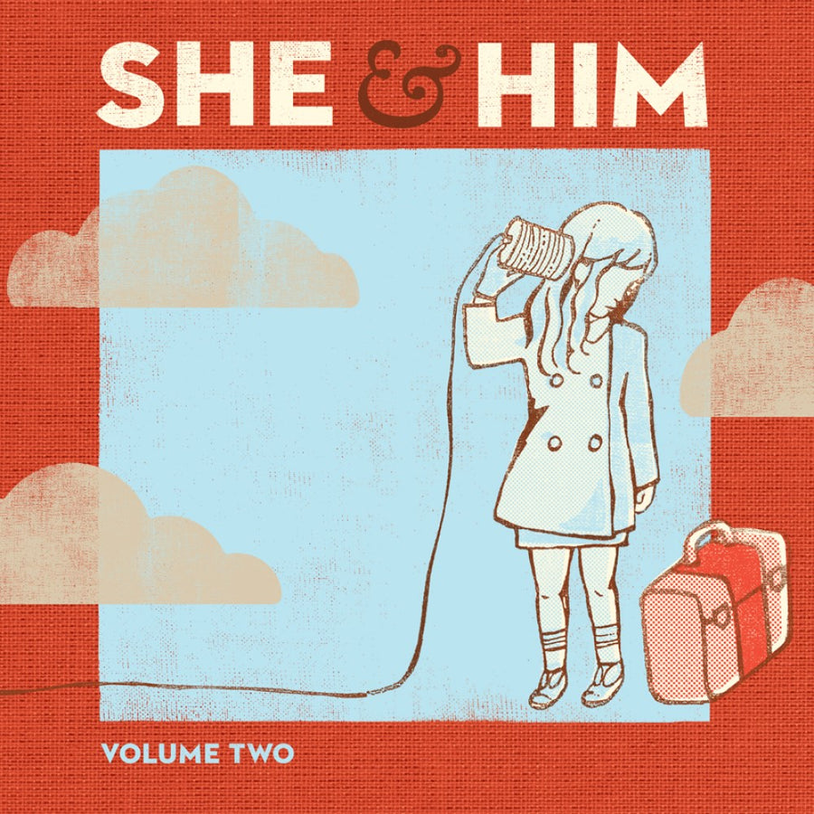 She & Him - Volume Two Exclusive Limited Blue Color Vinyl LP